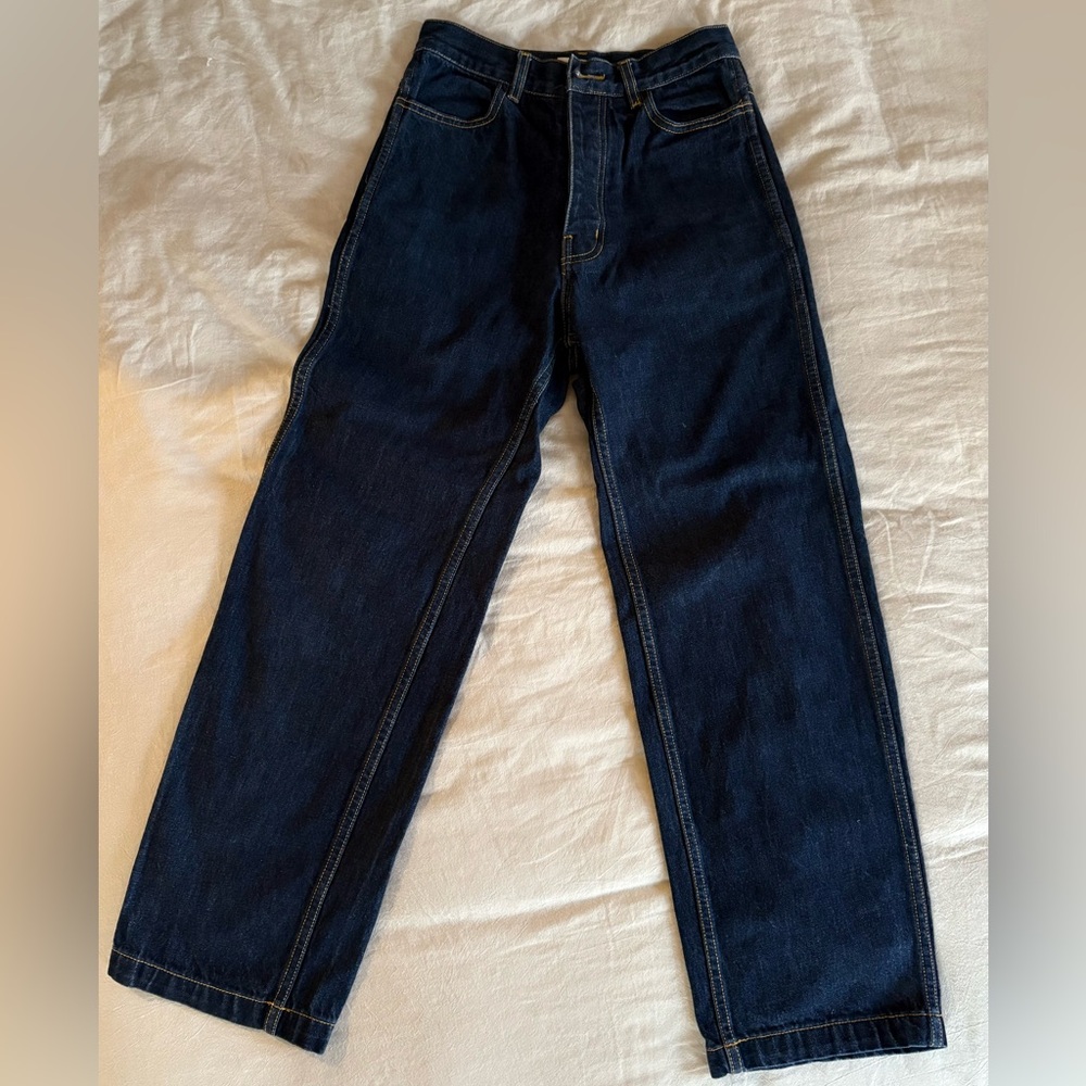 Jesse Kamm Dark Blue Straight Jeans